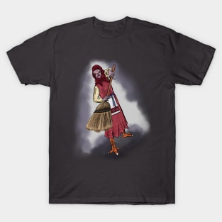 Kikimora With Dusty Broom T-Shirt